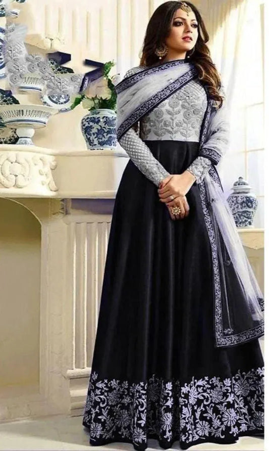 Traditional Anarkali Maxi Gown Dress
