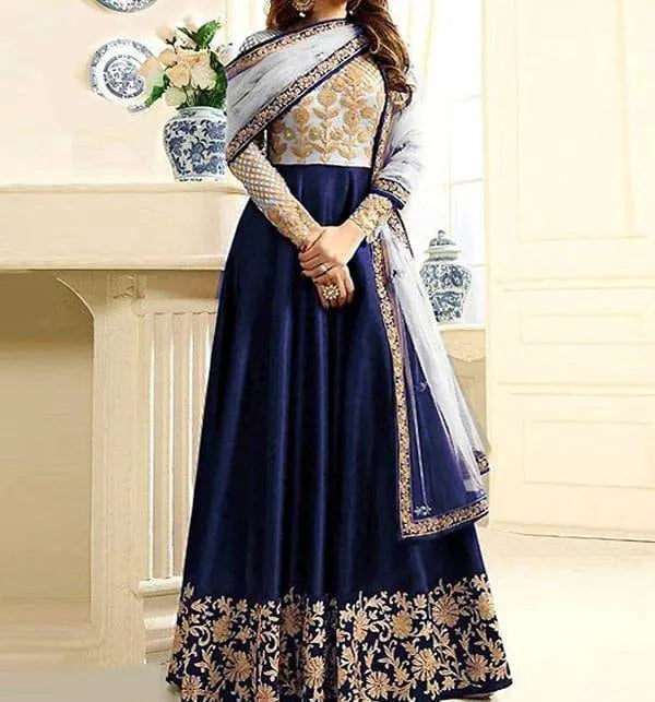 Traditional Anarkali Maxi Gown Dress